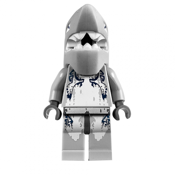 Lego best sale shark minifigure